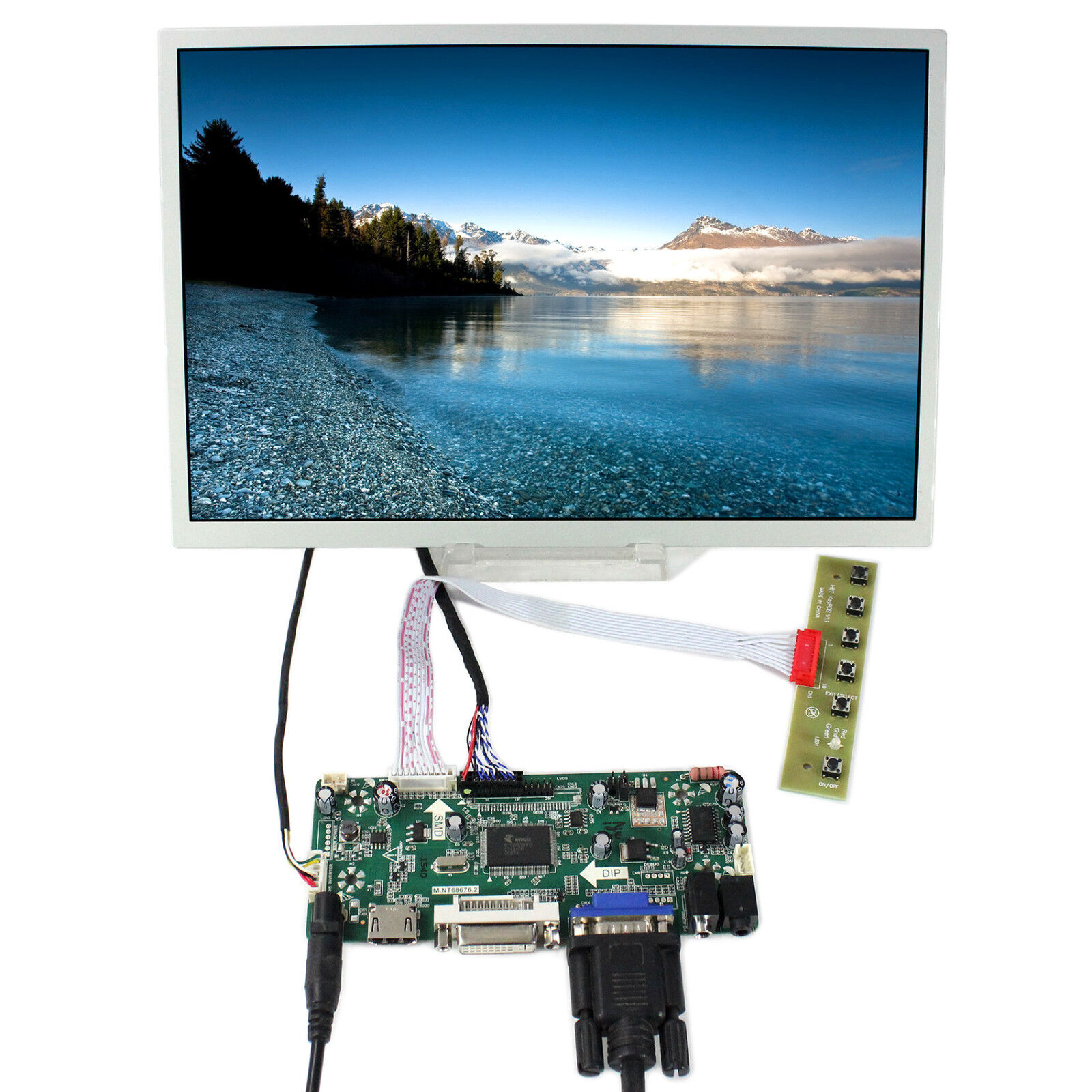 HDM I DVI VGA LCD Controller Board 12.1\