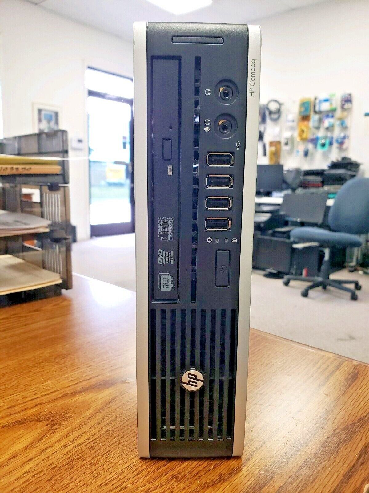 HP Compaq Elite 8300 Ultra-Slim Desktop- 4GB Ram, No Hard Drive or Power Adapter