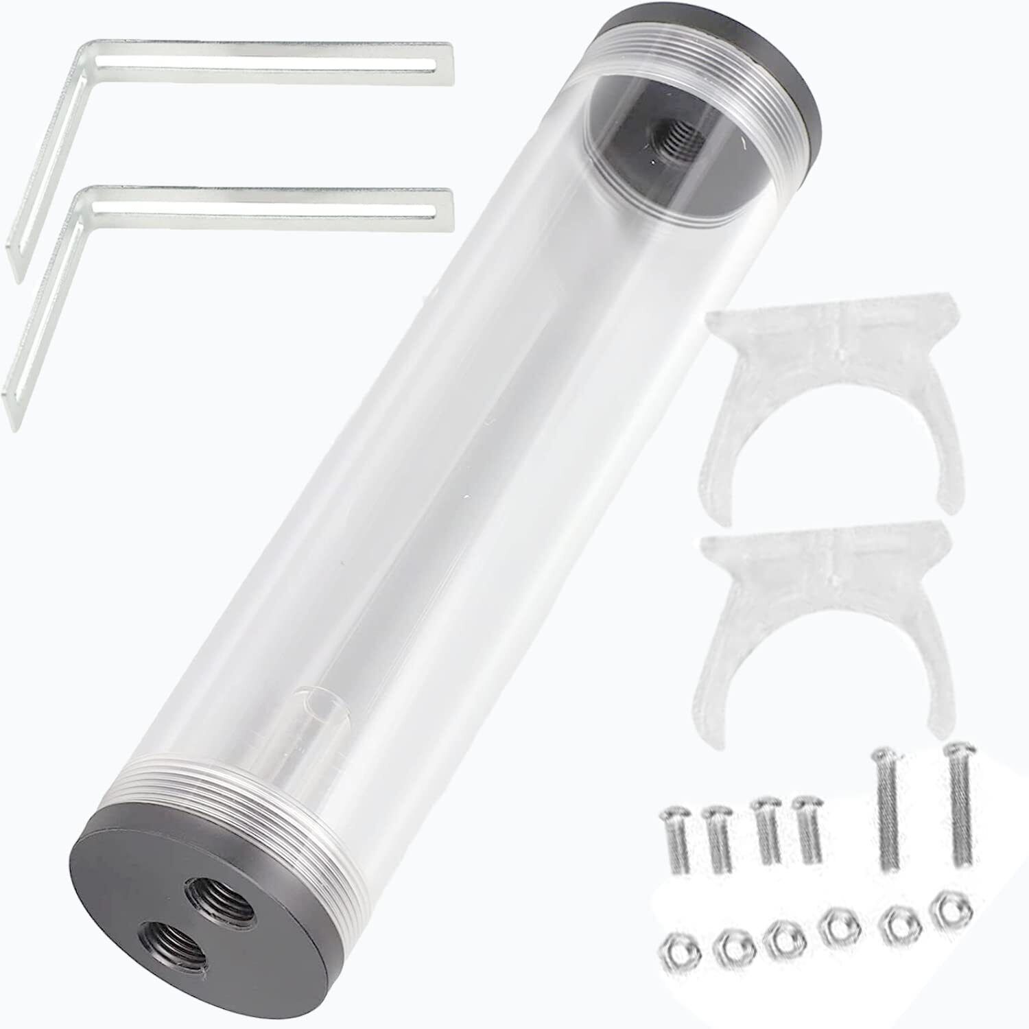 PC Water Tank Reservoir for Computer Water Cooling System-280mm-3*G1/4 Holes ...