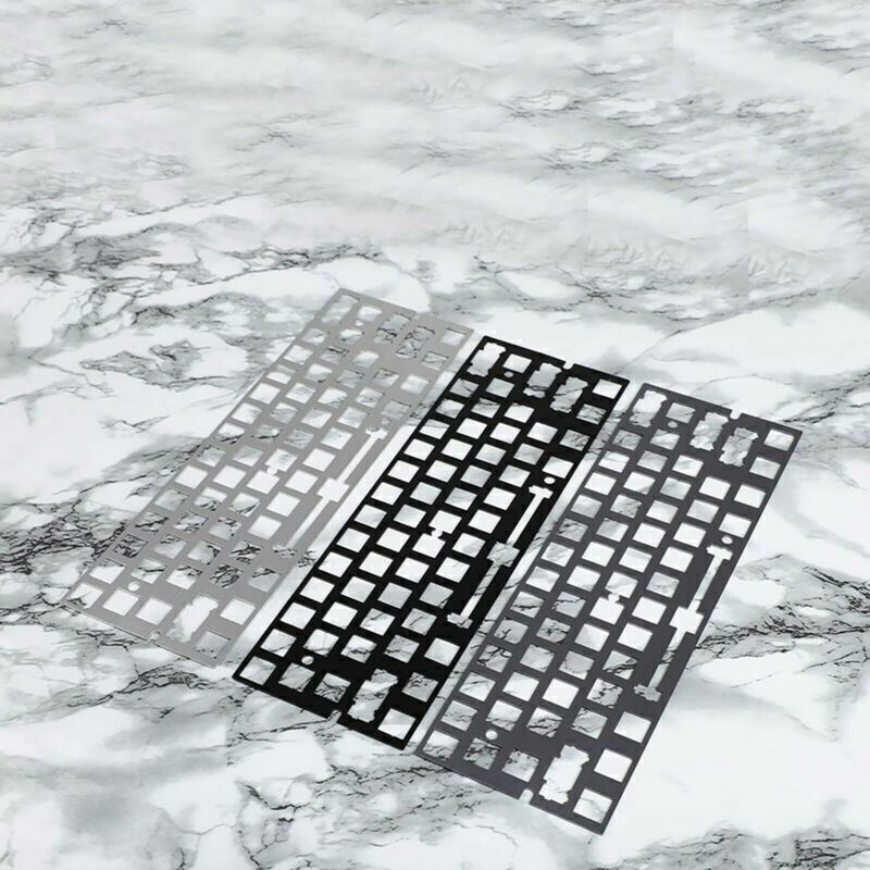 CNC Aluminum Alloy Keyboard Positioning Plate for GH60 GK61 mechanical keyboard