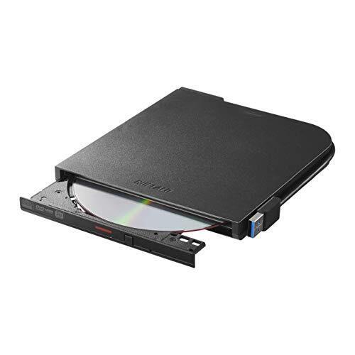 BUFFALO USB3.1(Gen1)/3.0 External DVD/CD Drive Compatible with Desktop Computer