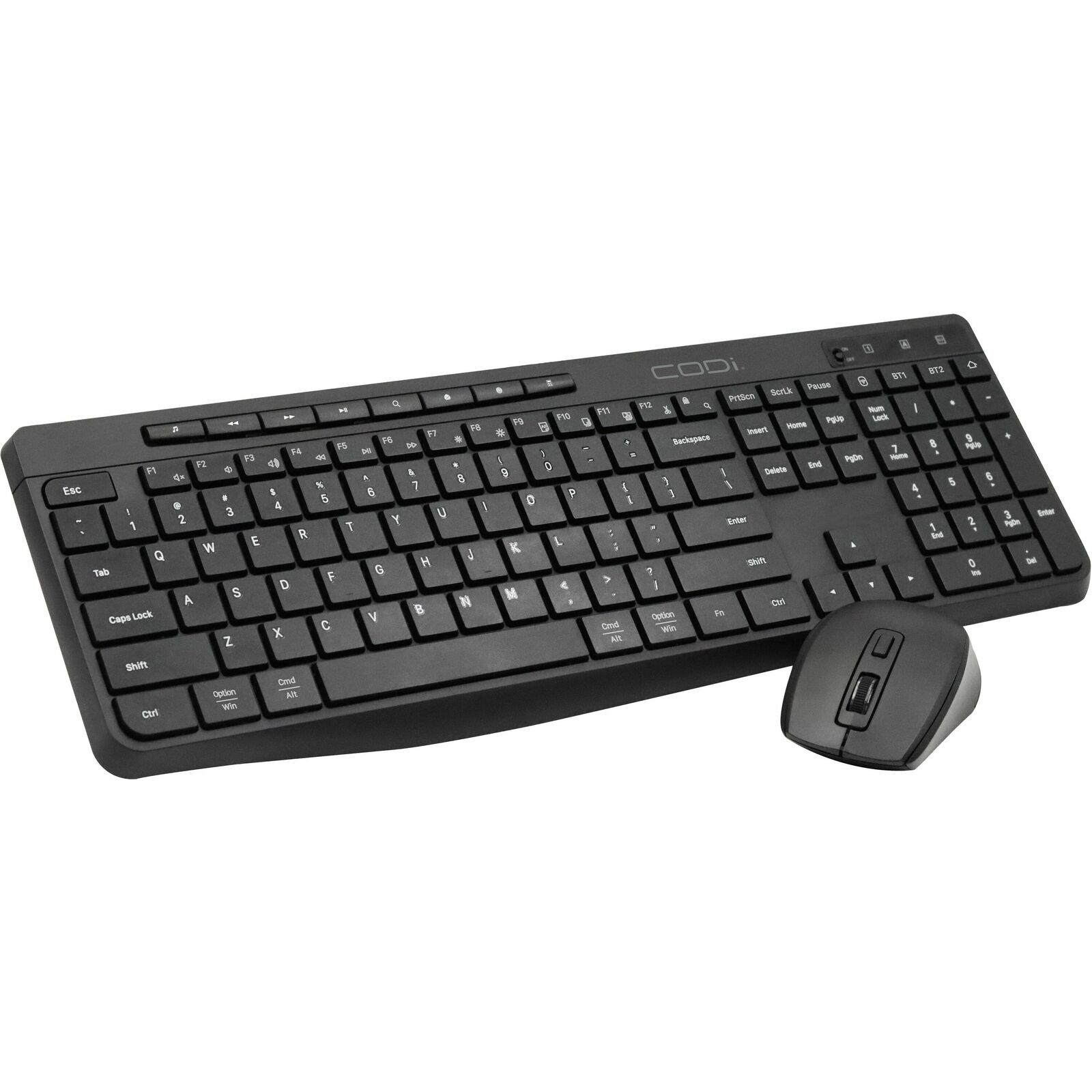 Codi KM-2B1W-R Triple Mode Mouse And Keyboard Wrls Combo (km2b1wr)