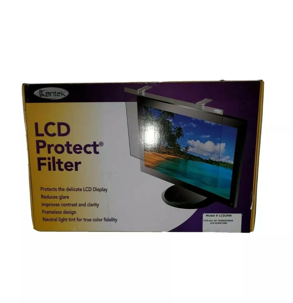 Kantek LCD Protect Filter 24