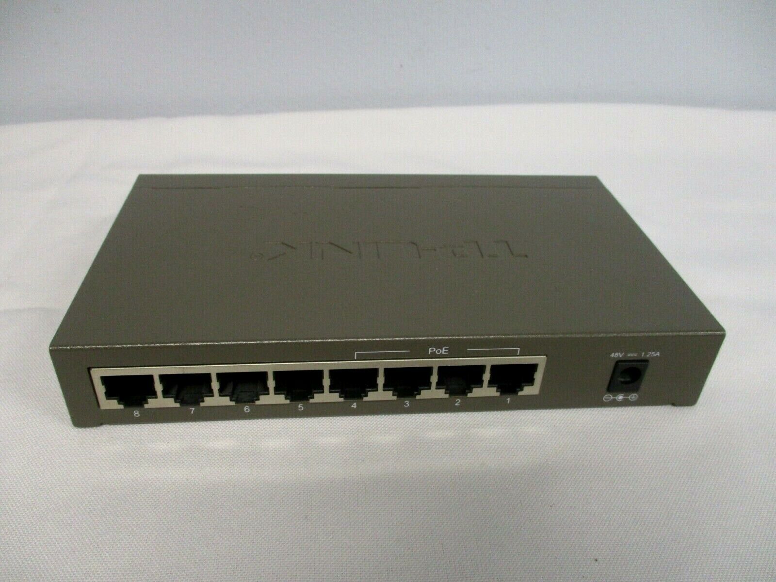 TP-Link TL-SF1008P 8 Port 10/100M Desktop PoE Switch