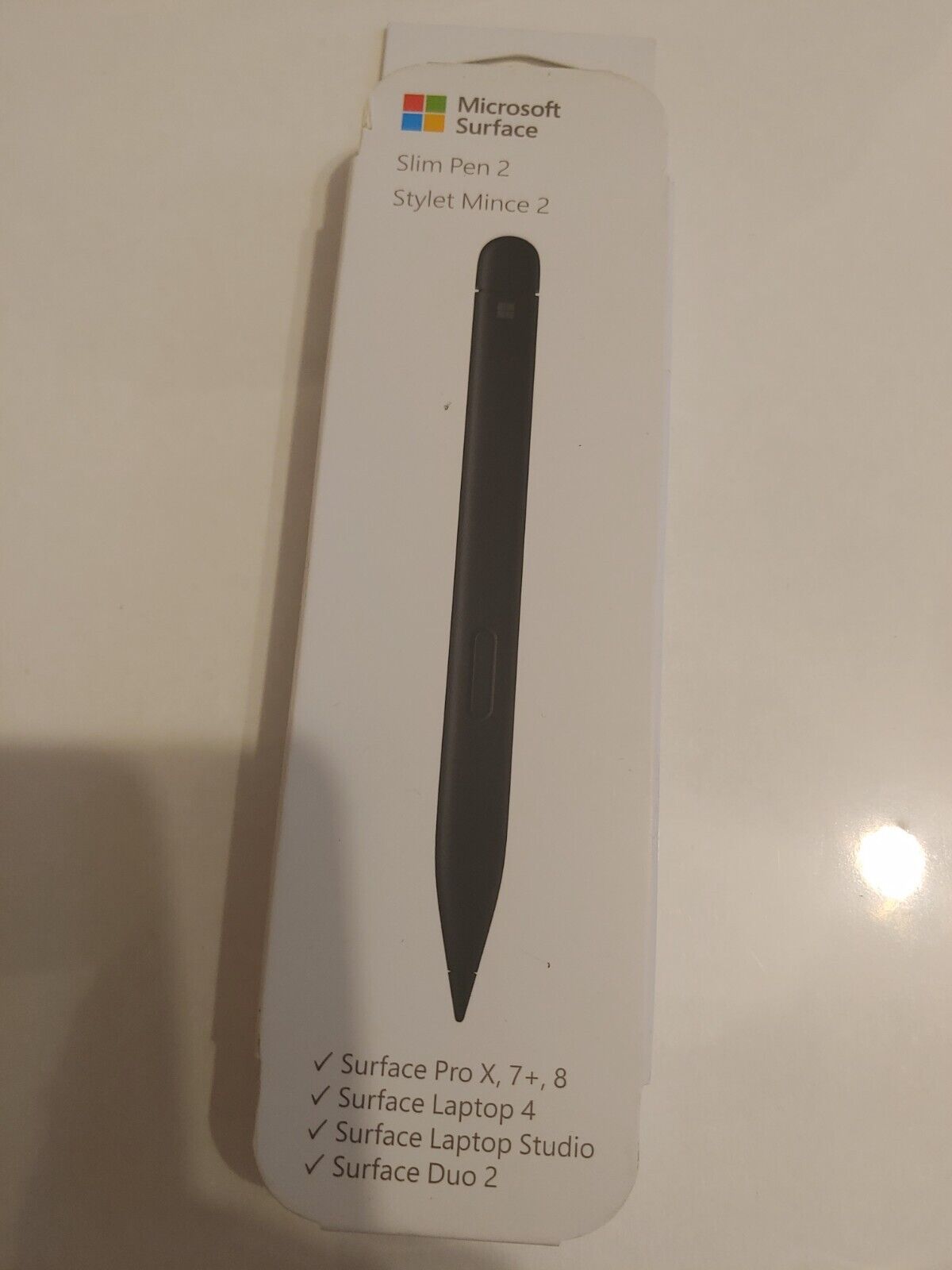 OPEN BOX Microsoft Surface Slim Pen 2 - Matte Black - TESTED, REPACKAGED