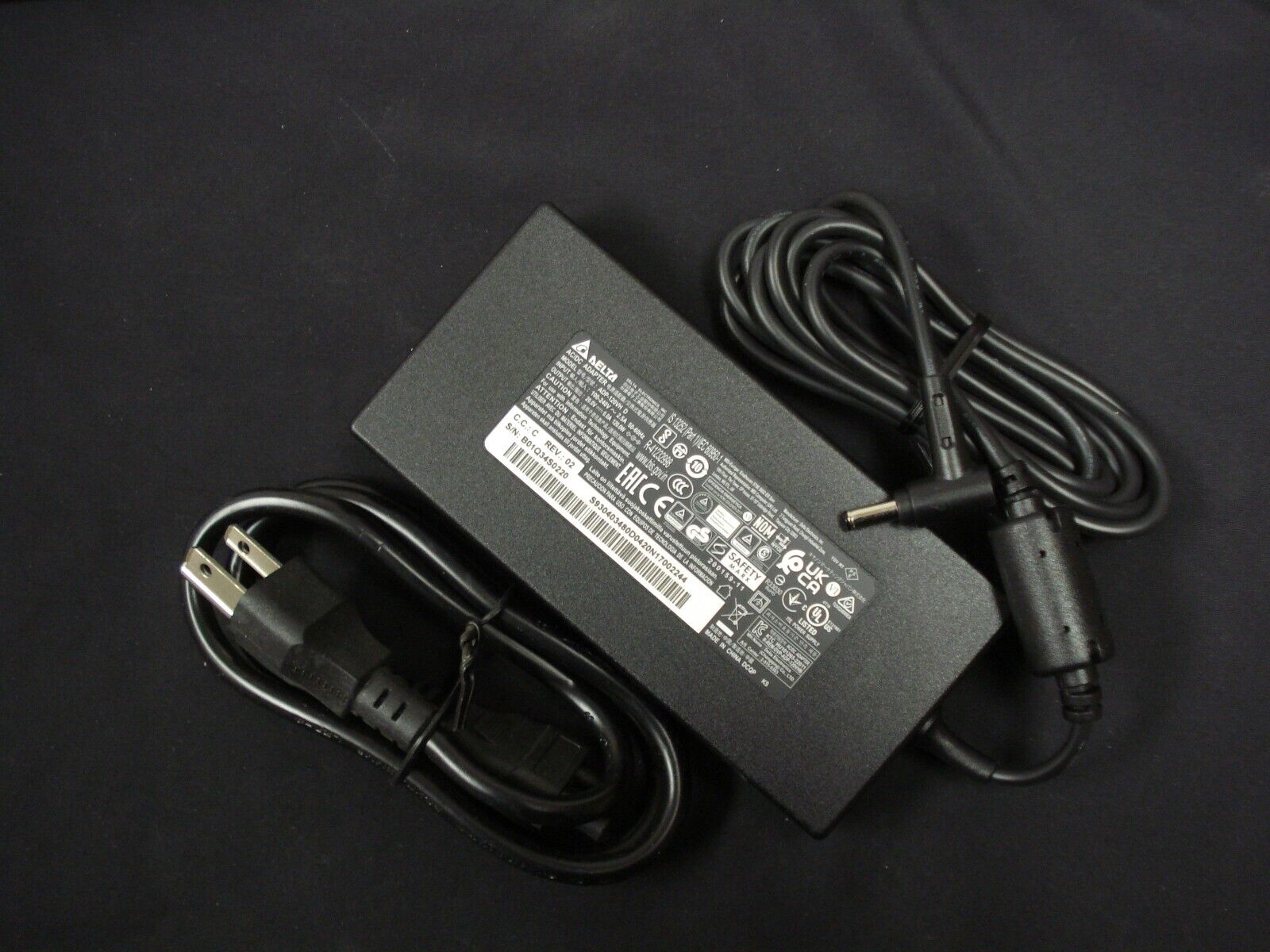 NEW Delta 20V 6A 120W AC Adapter for MSI GF63 Thin 11SC-430CA ADP-120VH D 4.5mm