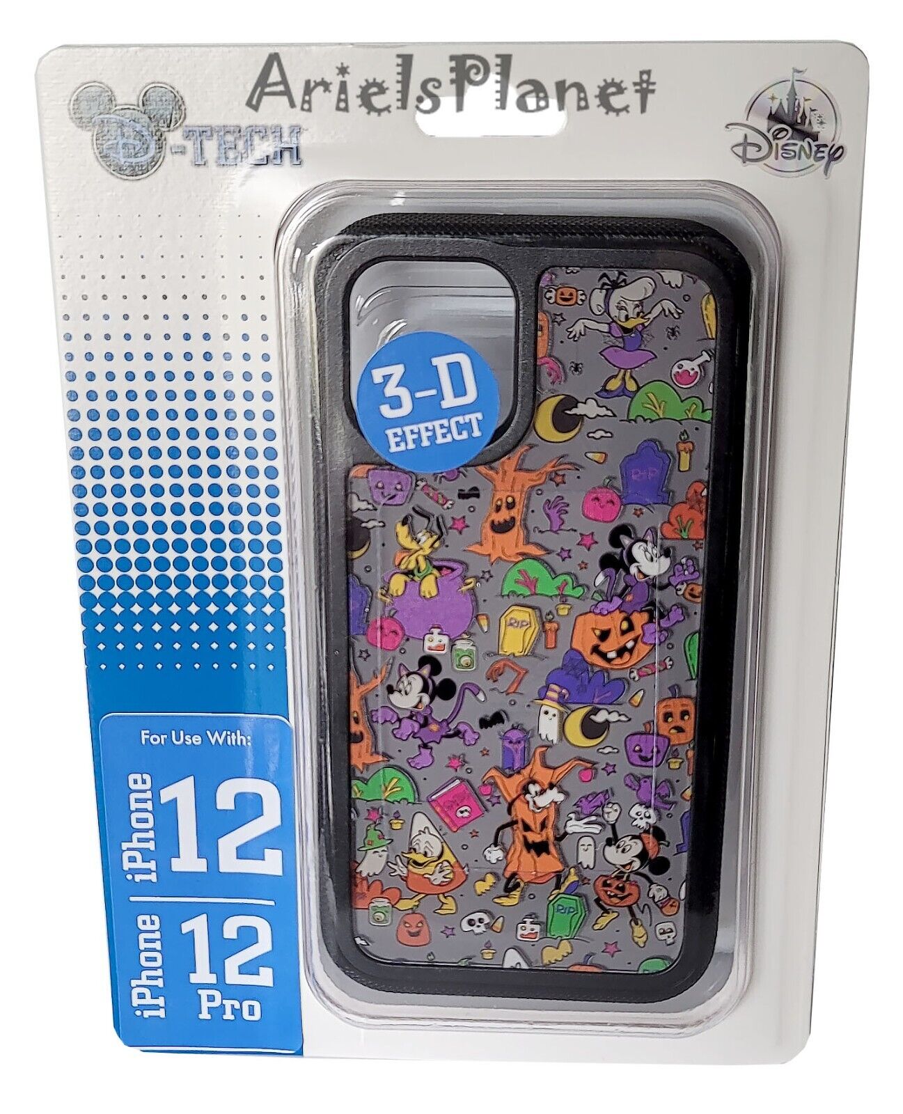 DISNEY PARKS MICKEY Mouse  & Friends Halloween iPHONE 12 / 12 Pro Cover Case