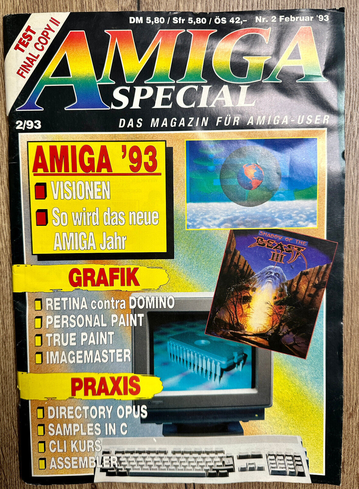 Amiga Special 2/93 - The Magazine for Amiga Users / Top / Rare