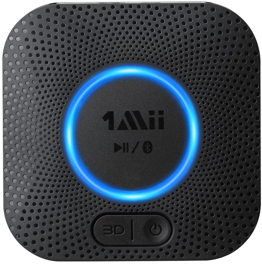 [Upgraded] 1Mii B06 plus Bluetooth Receiver, HIFI Wireless Audio Adapter, Blueto
