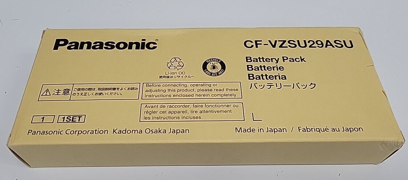 Genuine Panasonic Battery CF-VZSU29 CF-VZSU29ASU for Toughbook CF-29 CF-51 CF-52