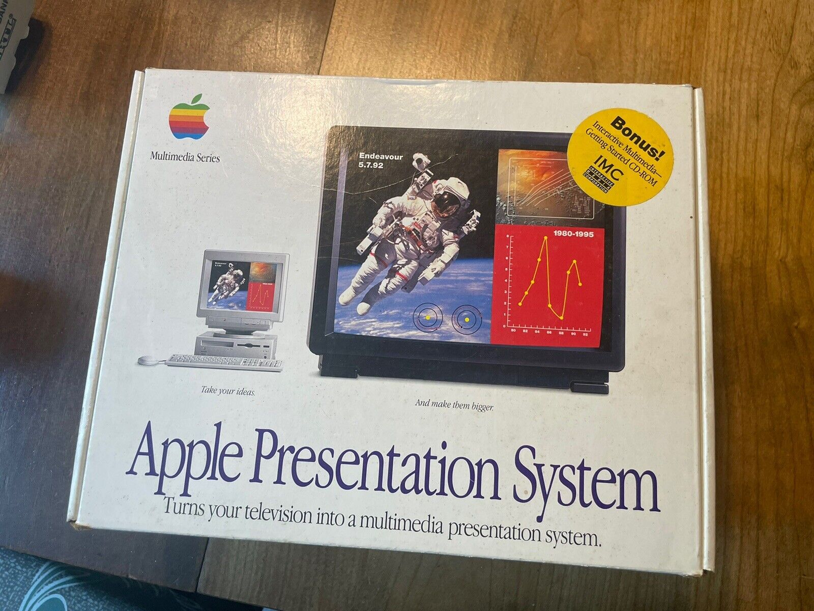 Vintage 1994 Apple Presentation System TV To A Multimedia System