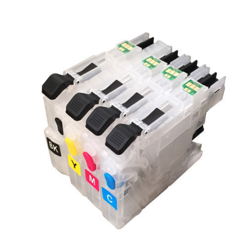 Empty Refillable Ink Cartridges comp for Brother LC203 MFC-J4620DW mfc-j480dw