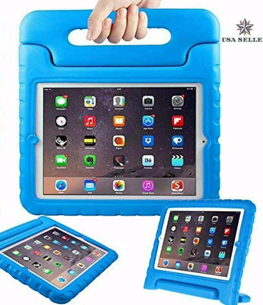 NEW AVAWO kids Shock Proof Case for Apple generation Tablet blue A1133-A in wrap