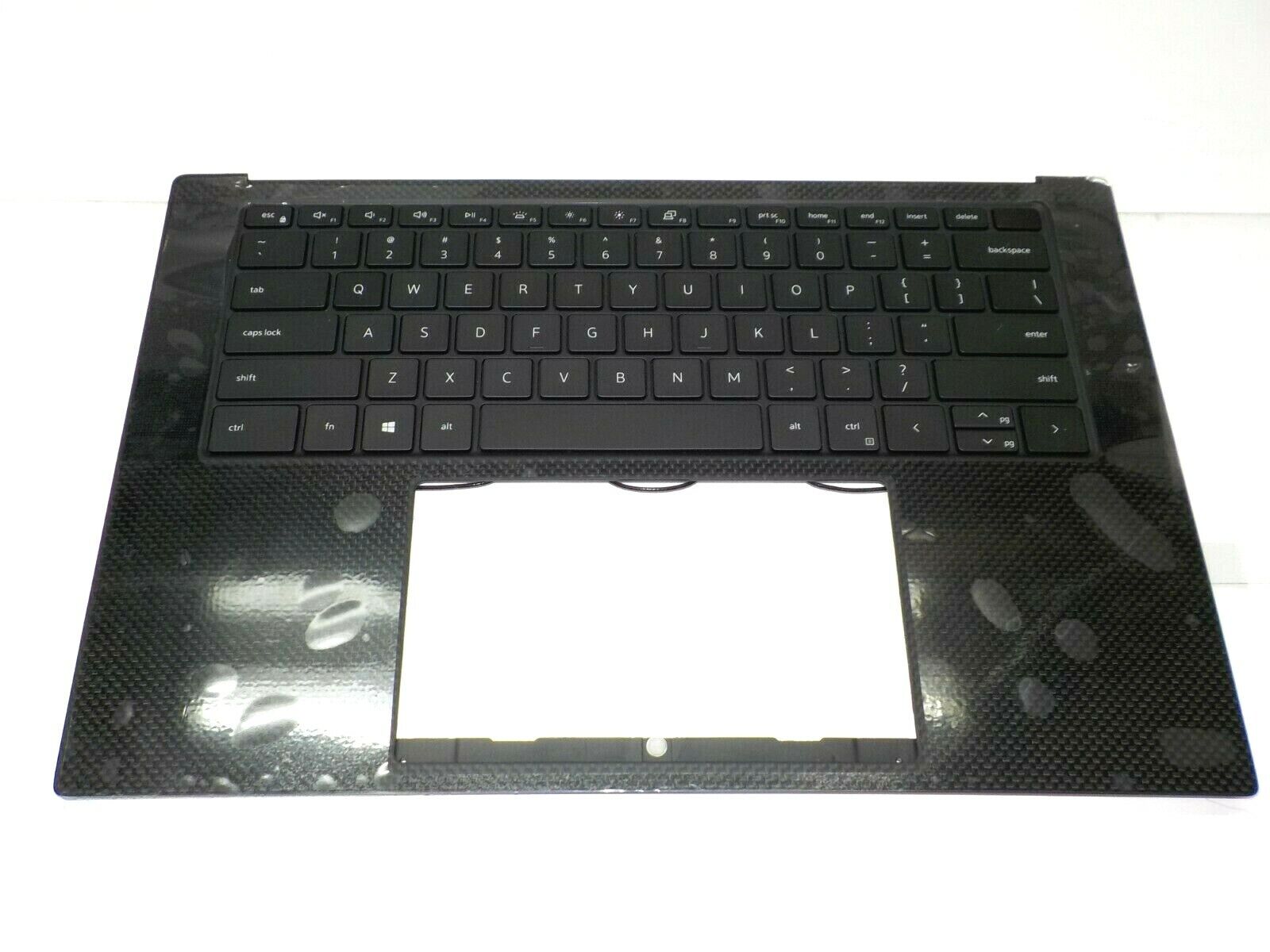 NEW Genuine Dell XPS 15 9500 LCD Laptop Palmrest US/EN BCL Keyboard HUE05 6JV4G