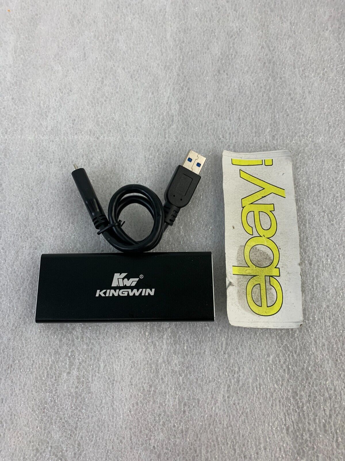 NEW Kingwin KM-U3NGFF USB 3.0 to NGFF M.2 SSD Extrnl Enclosure Adapter Free S/H