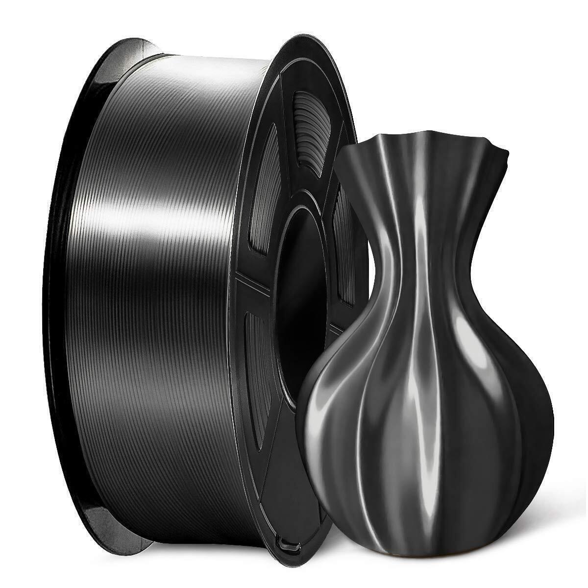 SUNLU 1KG PLA+ SILK 3D Printer Filament SILK 1.75mm NEW Dual &Triple Colors