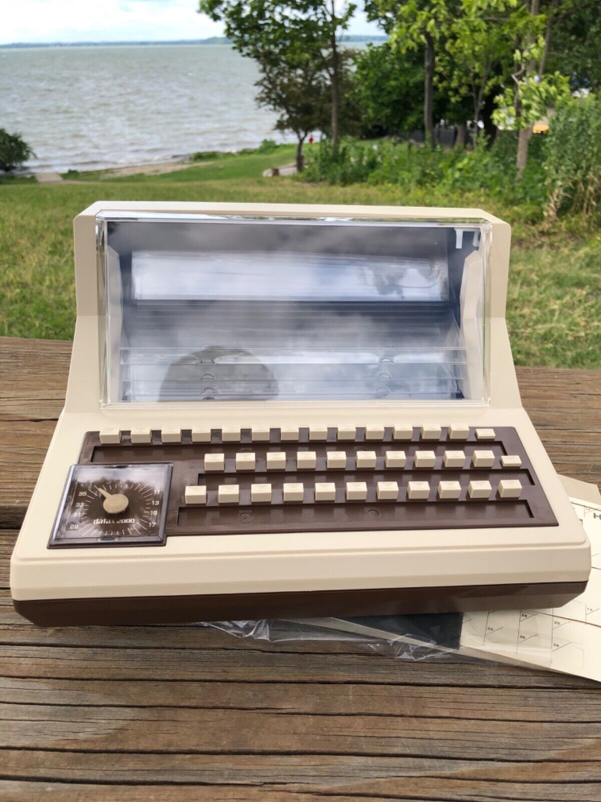 New Vintage Typewriter Data Storage Contact Datax 2000 Model 770 Made in Japan