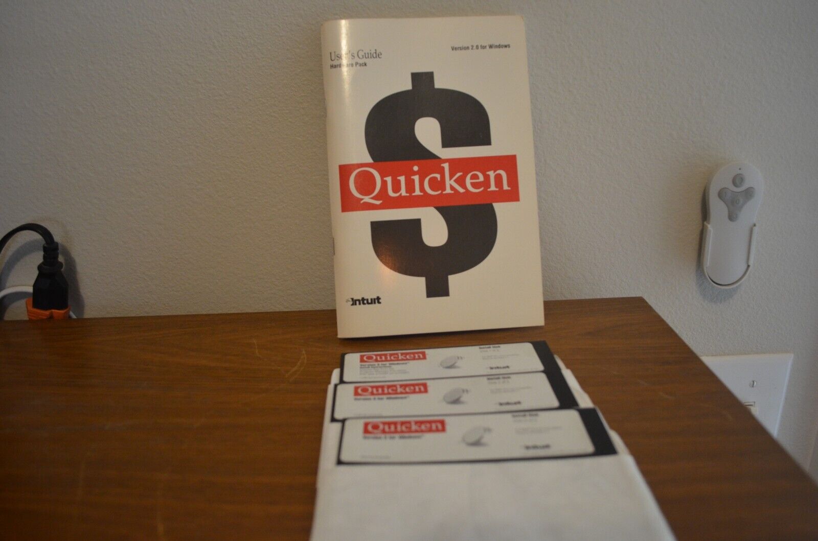 Vintage Quicken For Windows Version 3  Complete 1989 IBM 