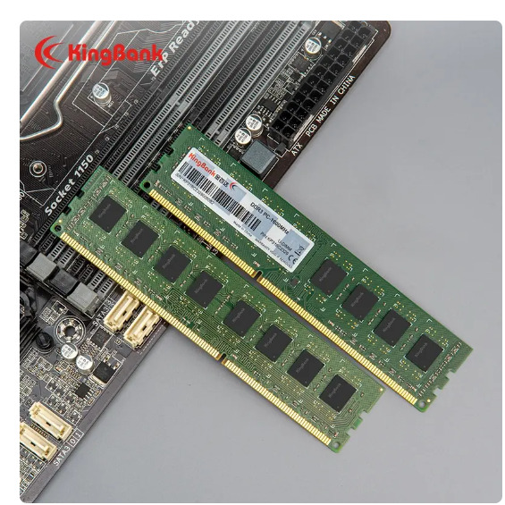 KingBank Ram 8GB 1X8GB PC3-12800 DDR3-1600MHz 240P DIMM RAM For AMD CPU 1pc