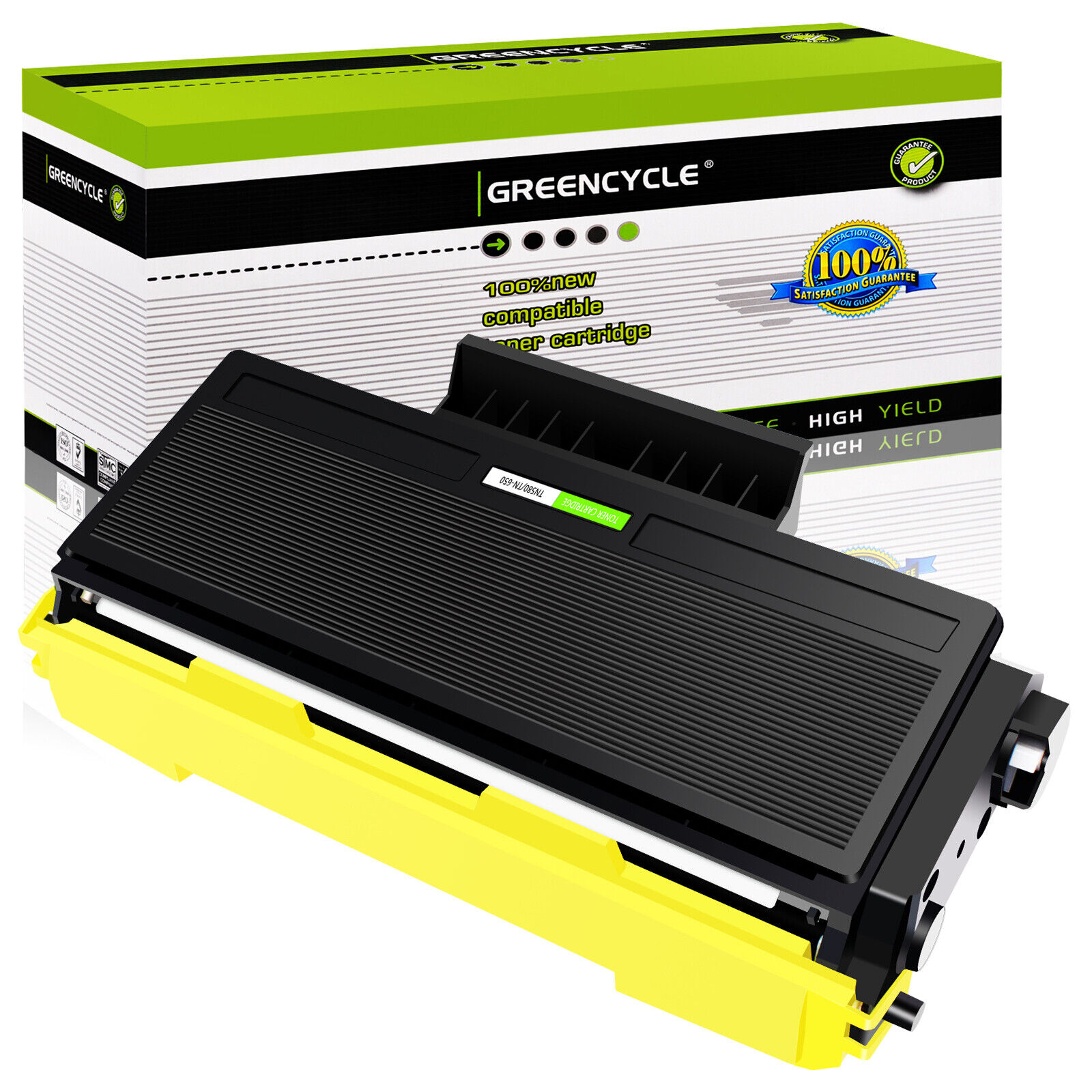 1PK TN580 Toner cartridges Compatible For Brother MFC-8470DN MFC-8670DN DCP-8065