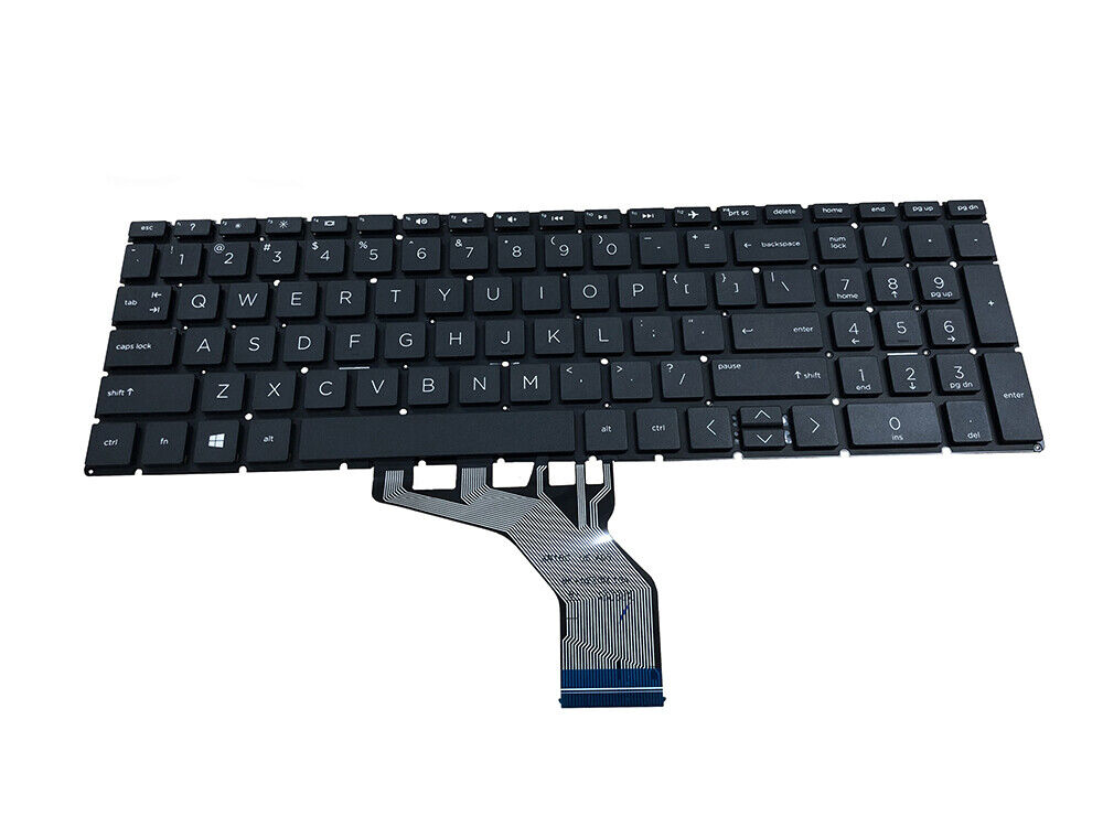 New For HP 17-by0073cl 17-by0071cl 17-by1071cl 17-by1081cl Laptop Keyboard Black