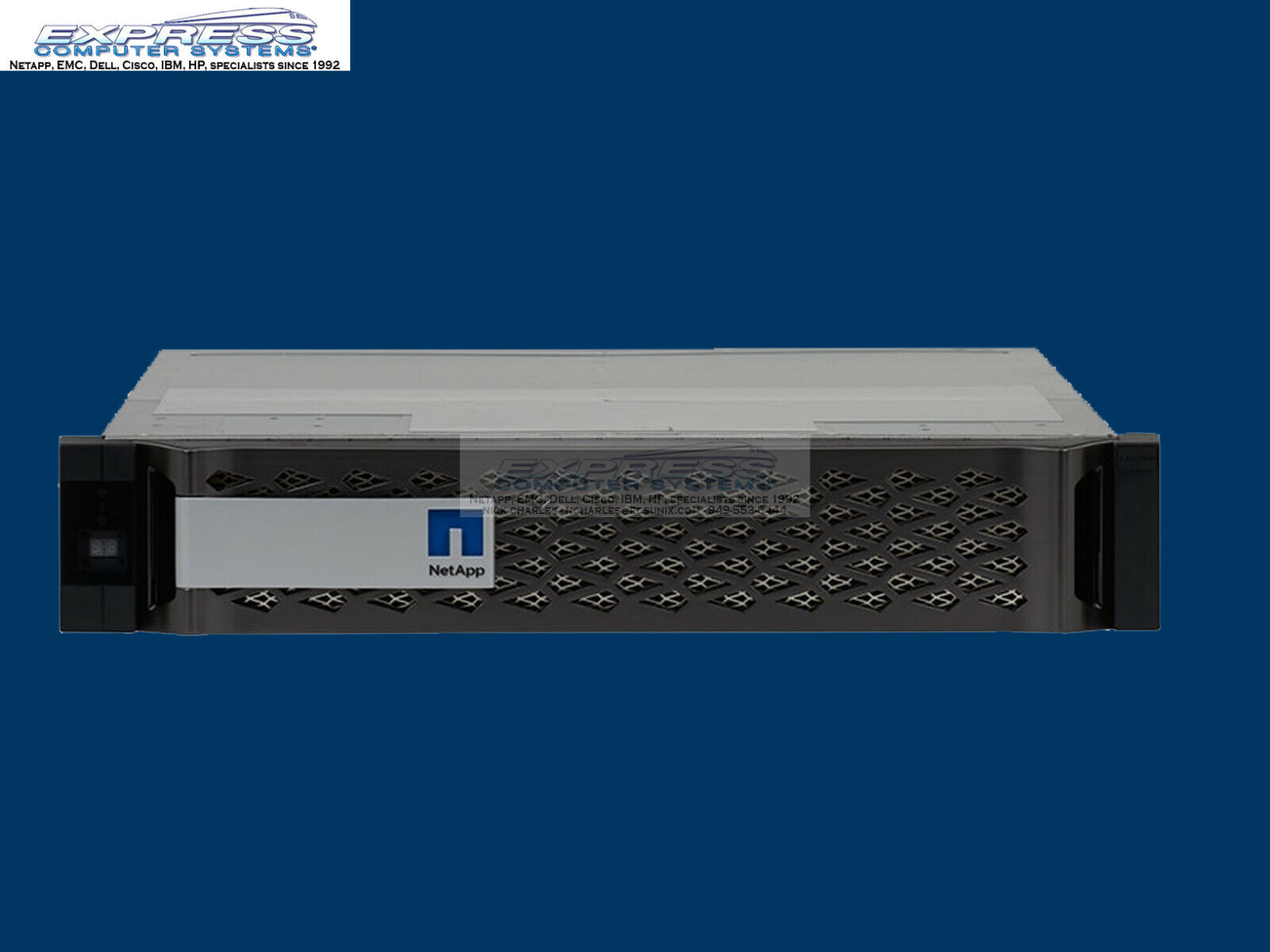 Netapp FAS2650A Dual Controller w/24x 900GB 10k 12gbps X341A-R6 FAS2650 CDOT 
