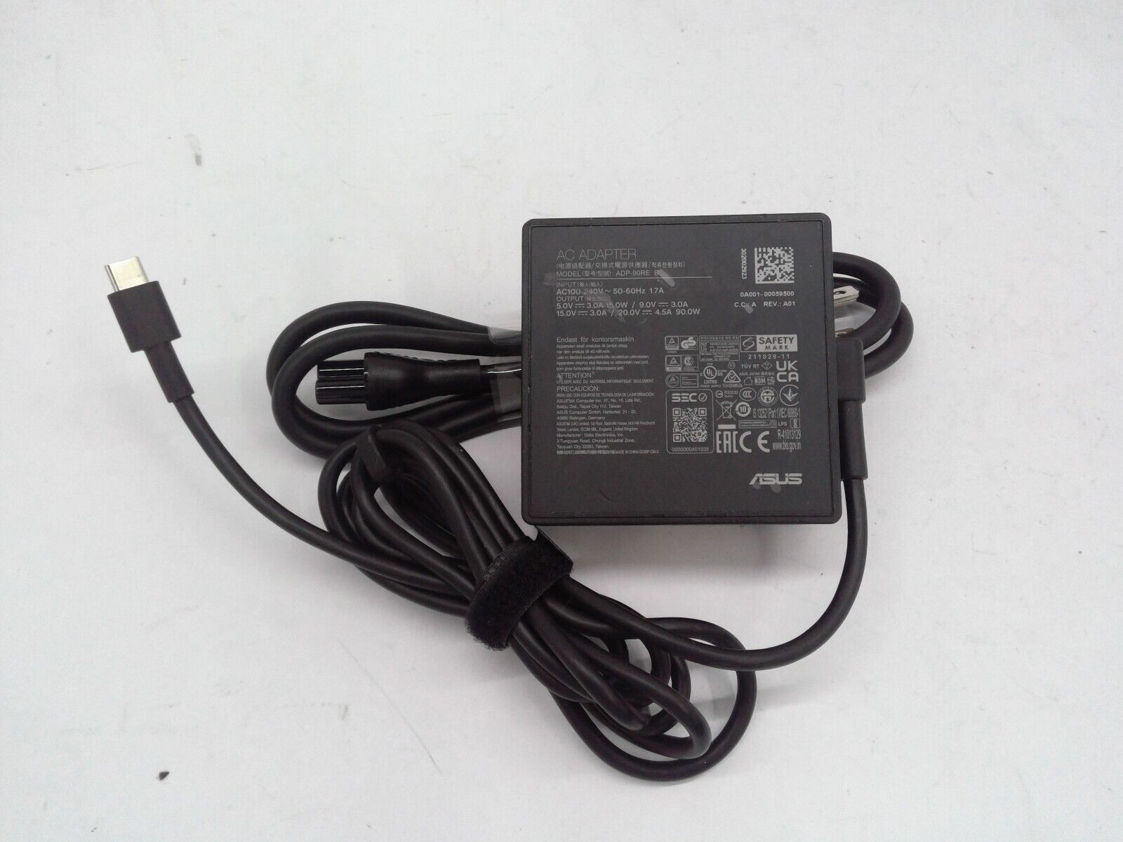 OEM 20V 4.5A 90W ADP-90RE B For ASUS ZenBook 14 OLED UX3404VA TYPE-C AC Adapter