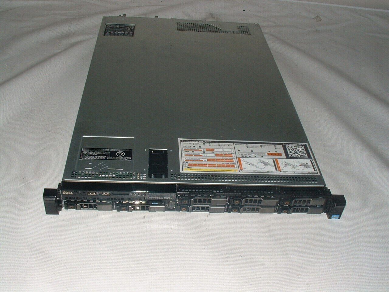 Dell Poweredge R620 8-Bay 2x E5-2660 v2 2.2ghz 20-Cores  384gb  H710  8x Trays