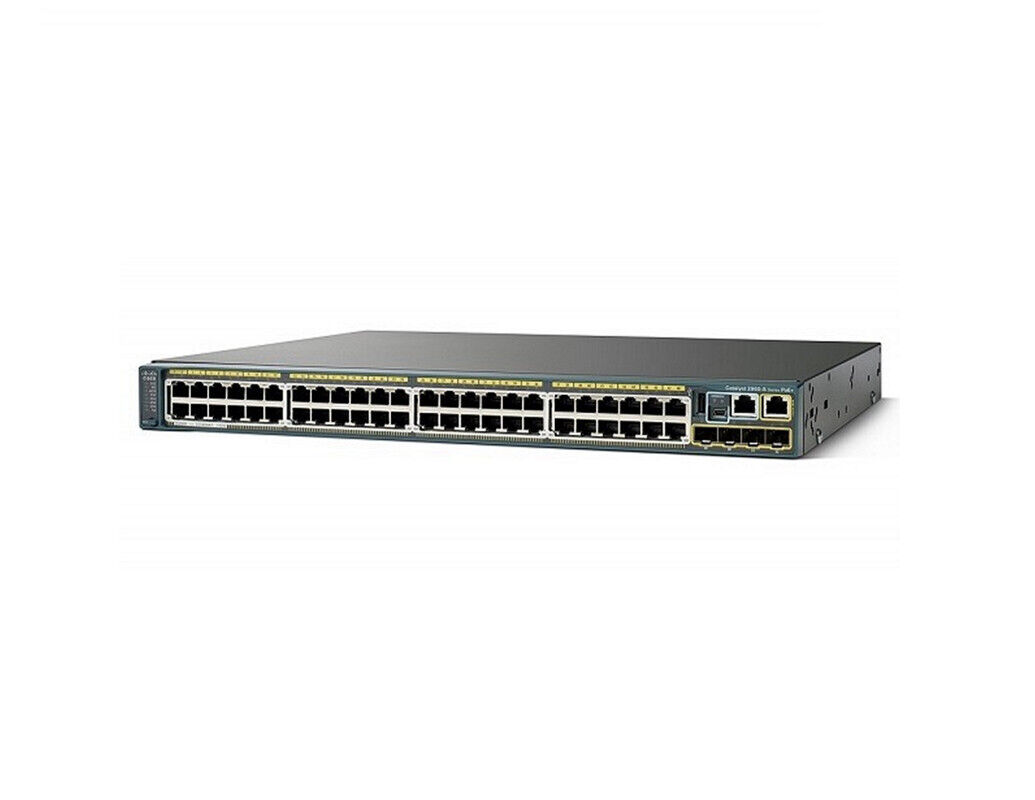 Cisco WS-C2960S-48FPS-L Catalyst 2960 48Port PoE Ethernet Switch 1 Year Warranty