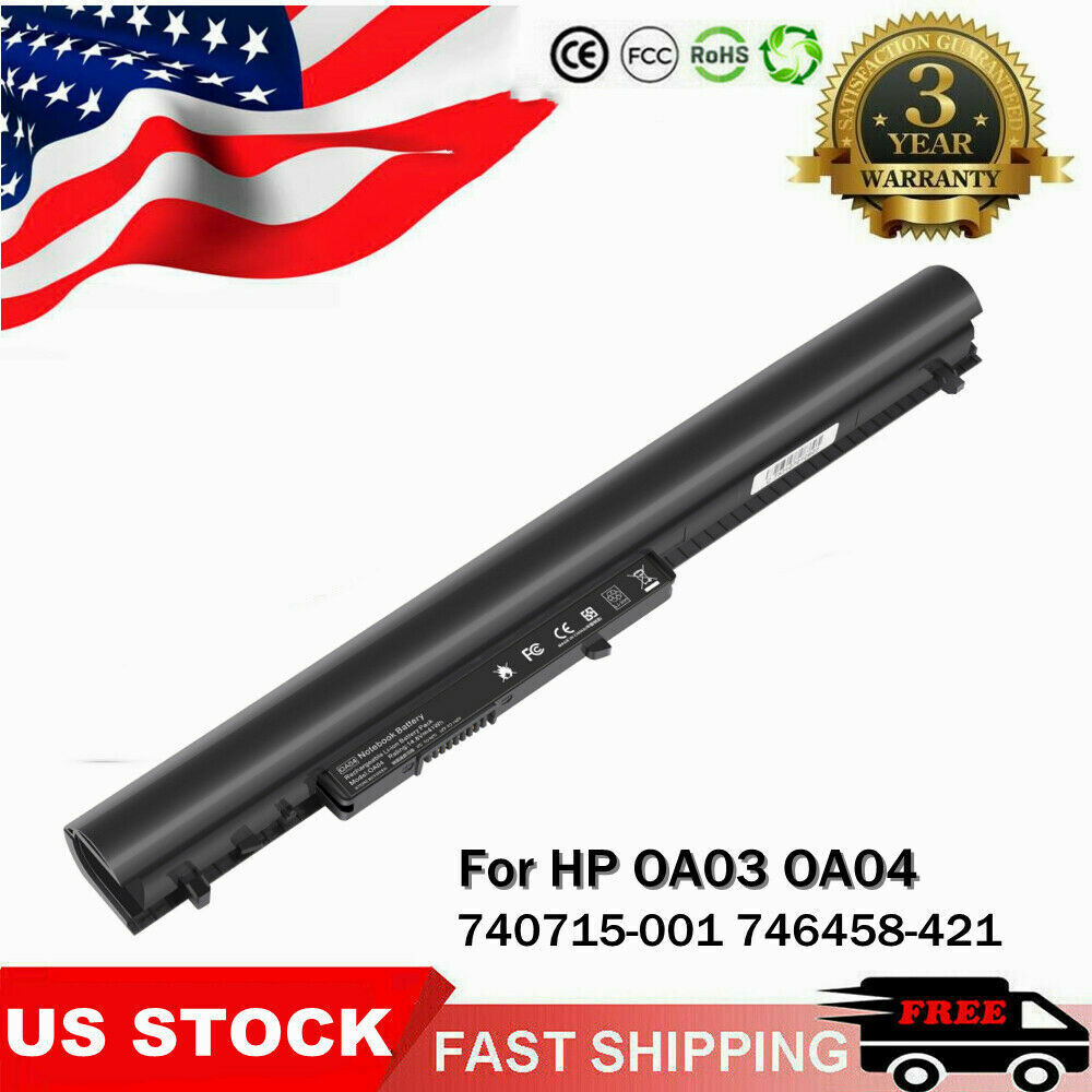 Spare 746641-001 Battery For HP OA03 OA04 740715-001 746458-421 746458-121 41Wh
