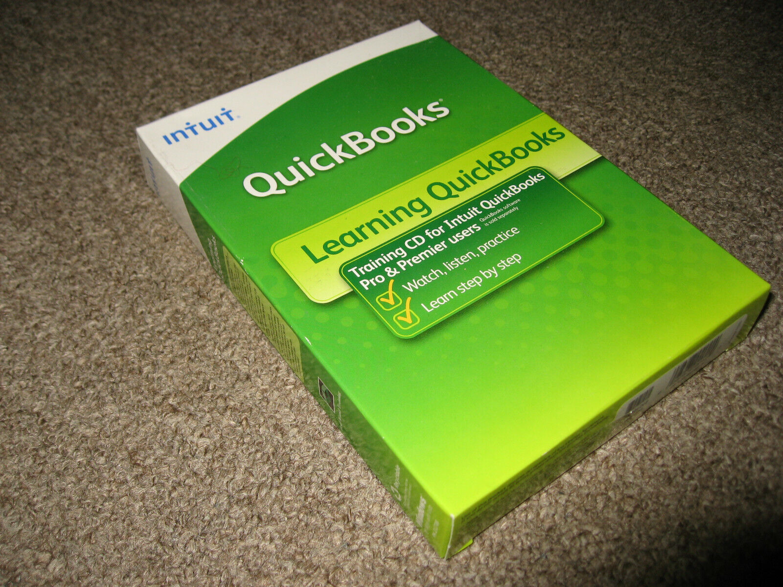 New Sealed Intuit Learning QuickBooks Training CD 2009