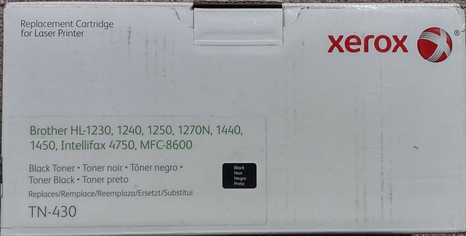 BRAND NEW UNOPENED Xerox TN-430 for Brother HL-1240 HL-1440 HL-1270 DCP-1200