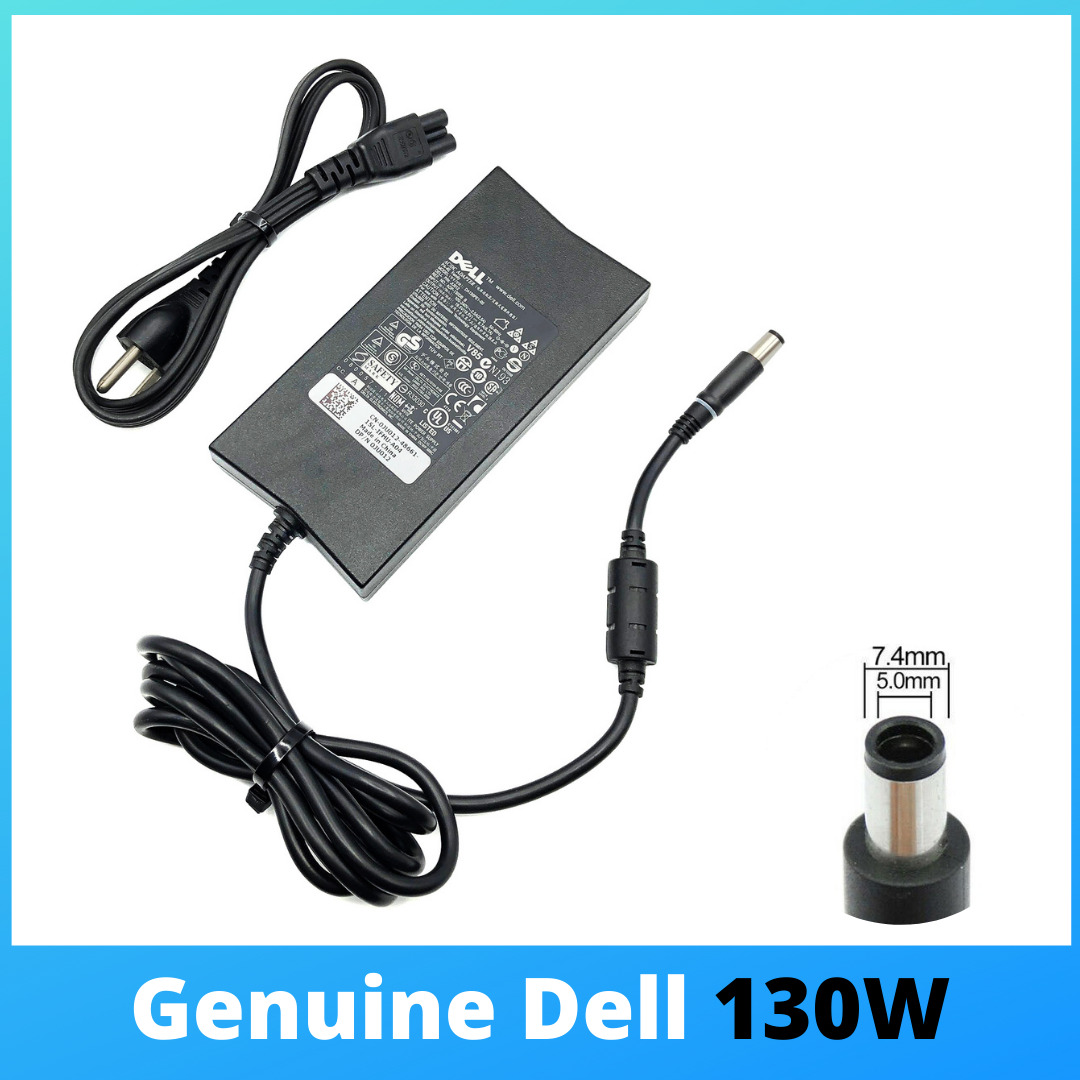 Genuine Dell 19.5V 6.7A 130W AC Adapter Charger for Dell D6000S Docking Station