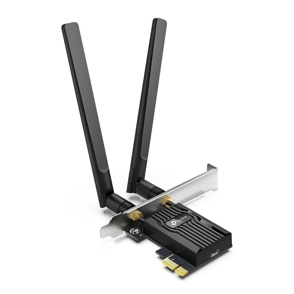 TP-Link Archer TX55E AX3000 Wi-Fi 6 Bluetooth 5.2 PCI Express PCIe Adapter Card