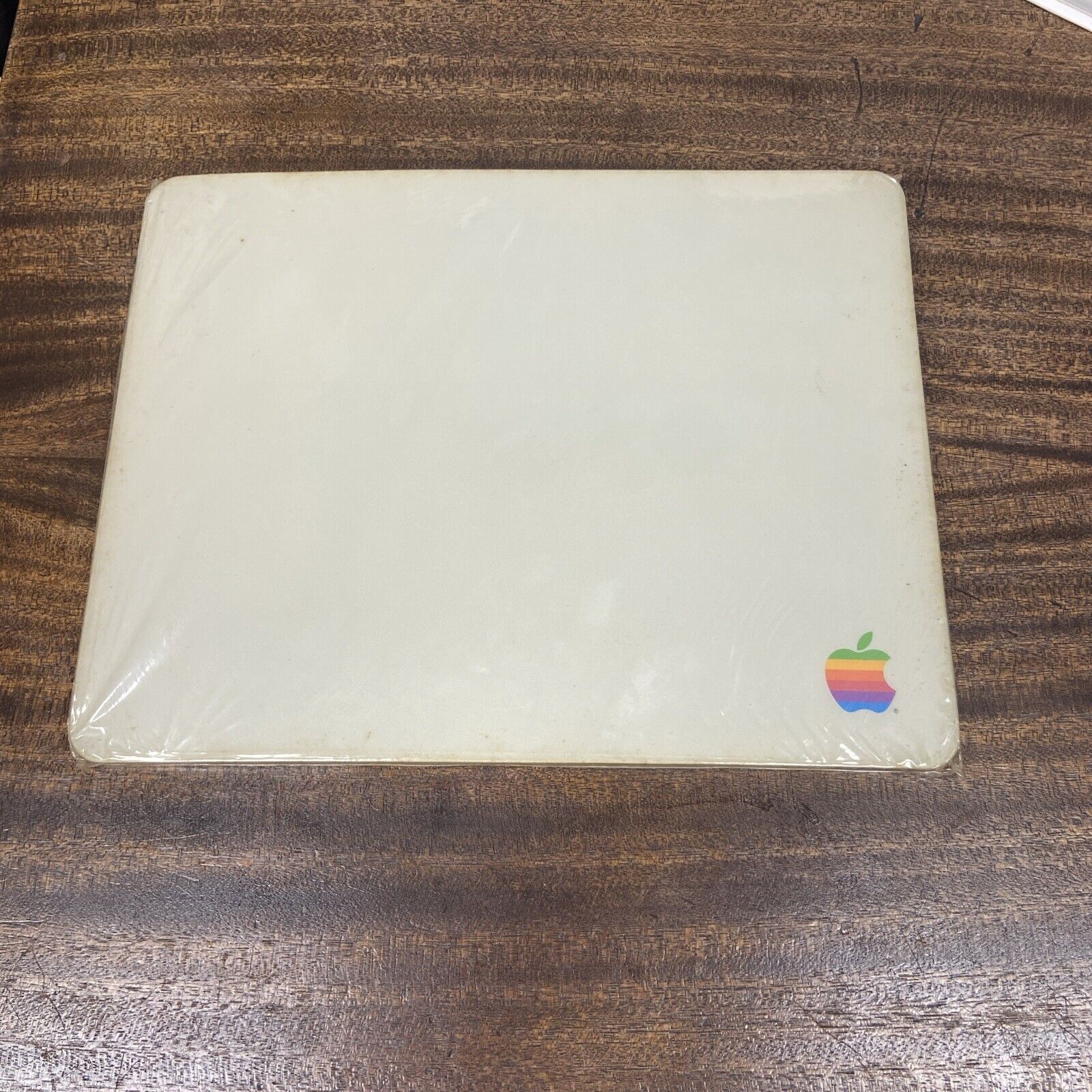 Original Apple Mouse Pad Rainbow Apple Logo