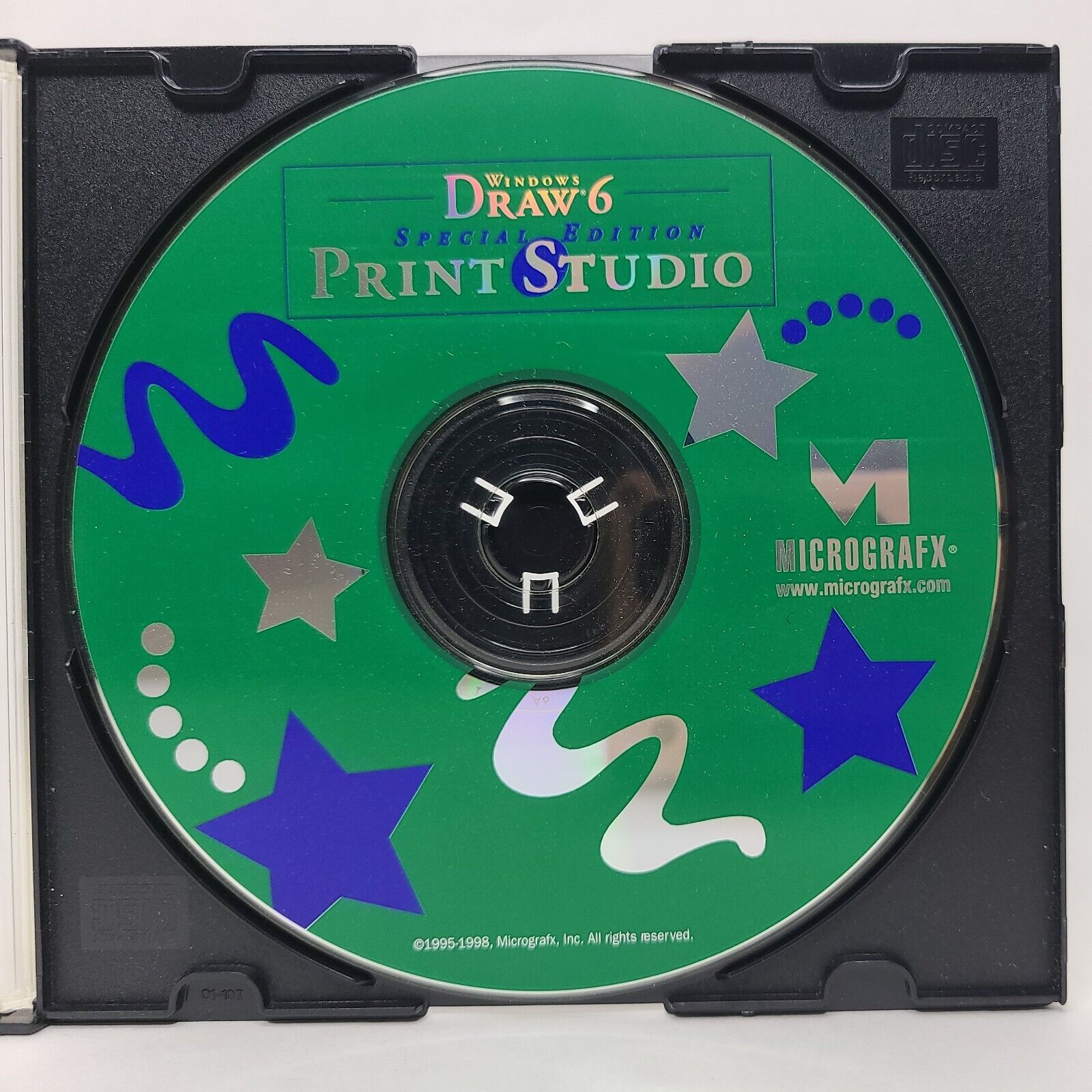 Windows Draw 6 Print Studio Special Edition PC CD-ROM 1998 Micrografx VERY GOOD+