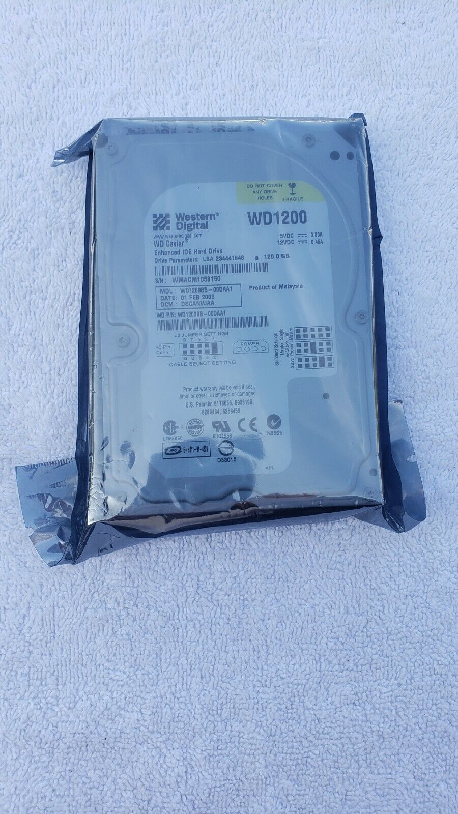 Western Digital 120GB Internal 3.5