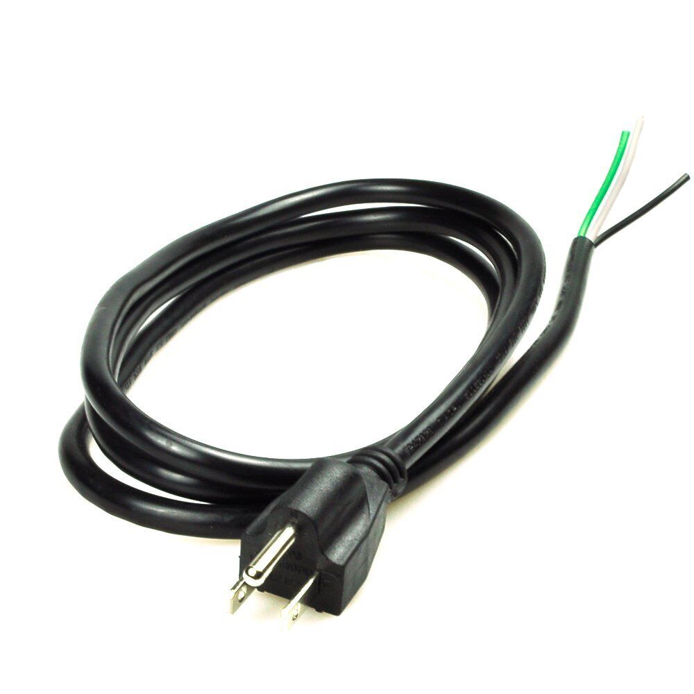 6ft 18 Gauge 3 Prong Heavy Duty Replacement Power Supply Cord Cable 110V 115V...