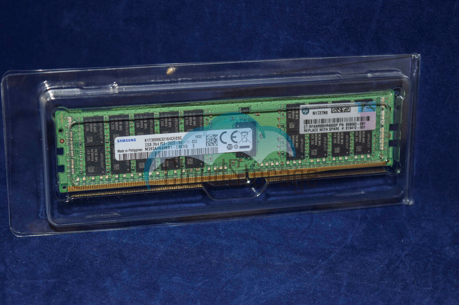 805351-B21 GENUINE HP 32GB 2RX4 DDR4 PC4-2400T MEMORY 819412-001 809083-091 