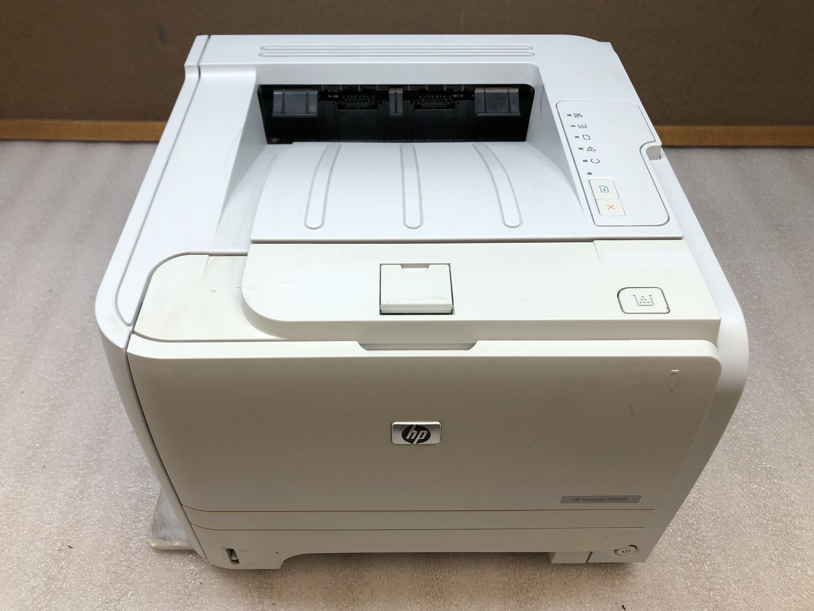 HP LaserJet P2035 CE461A Workgroup Monochrome Laser Printer 19k pg ct NO TONER