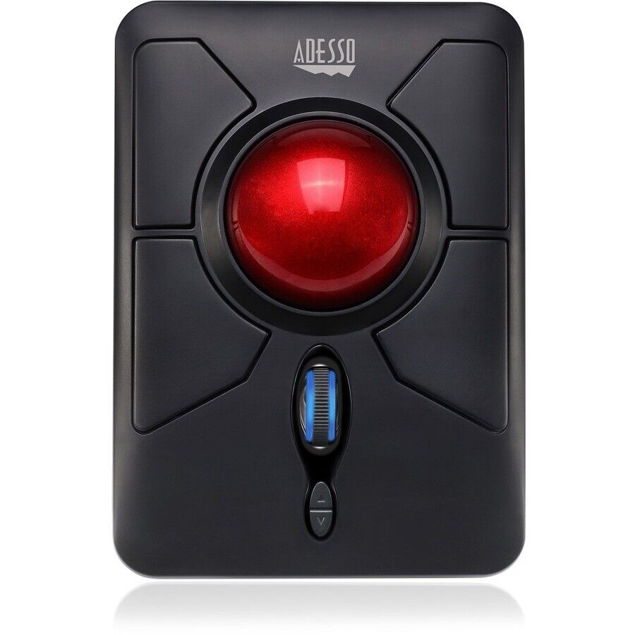 Adesso iMouse T50 - Wireless Programmable Ergonomic Trackball Mouse (imouset50)