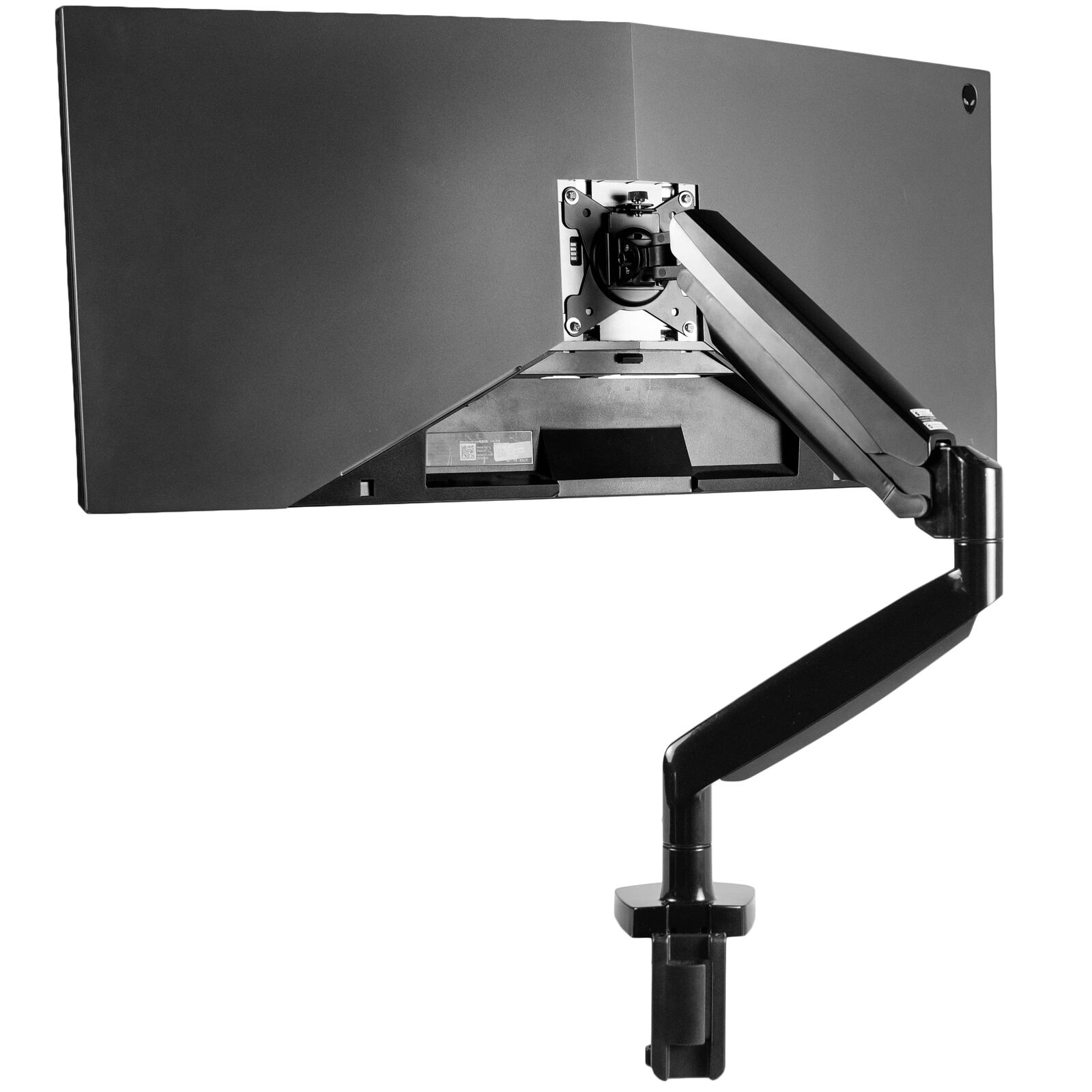 Premium Aluminum Heavy Duty Single Monitor Arm for Ultrawide Monitor up to 35...