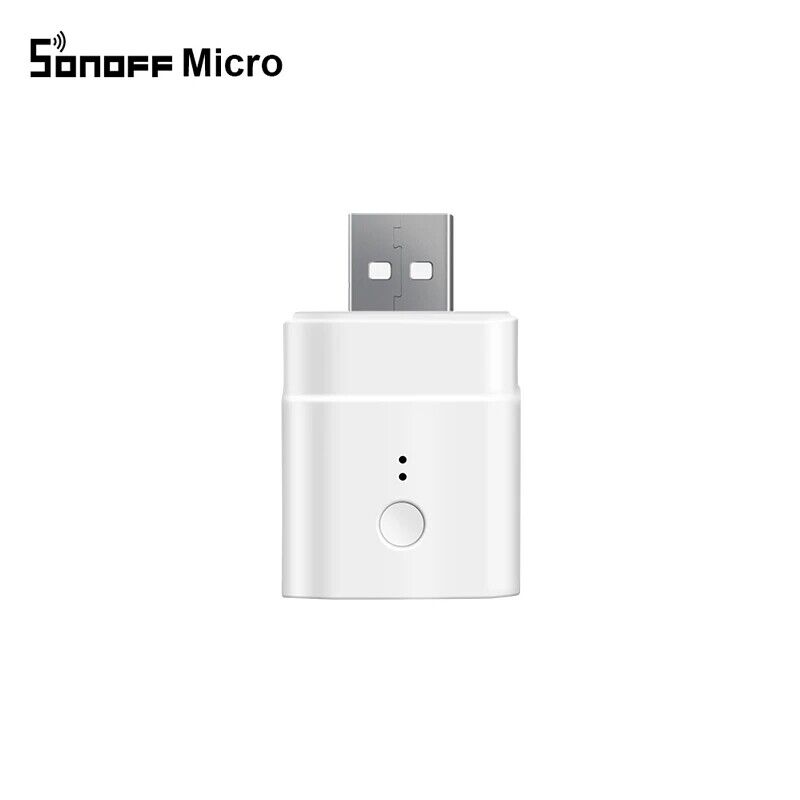 Sonoff Micro 5V Wireless USB Smart Adaptor Flexible and Portable For Google Home