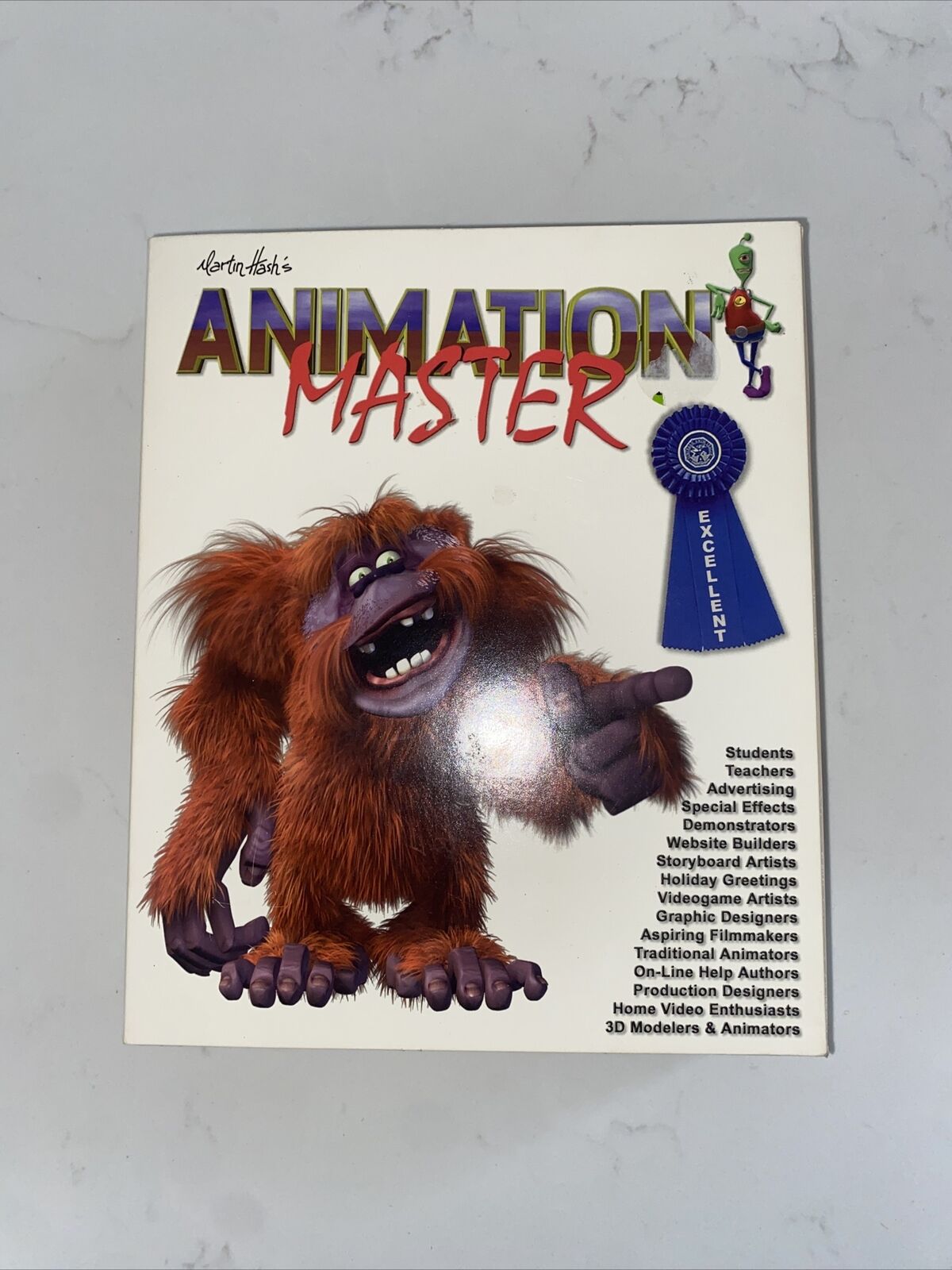 Martin Hash\'s Animation Master, The Art of Animation Master book Missing CD