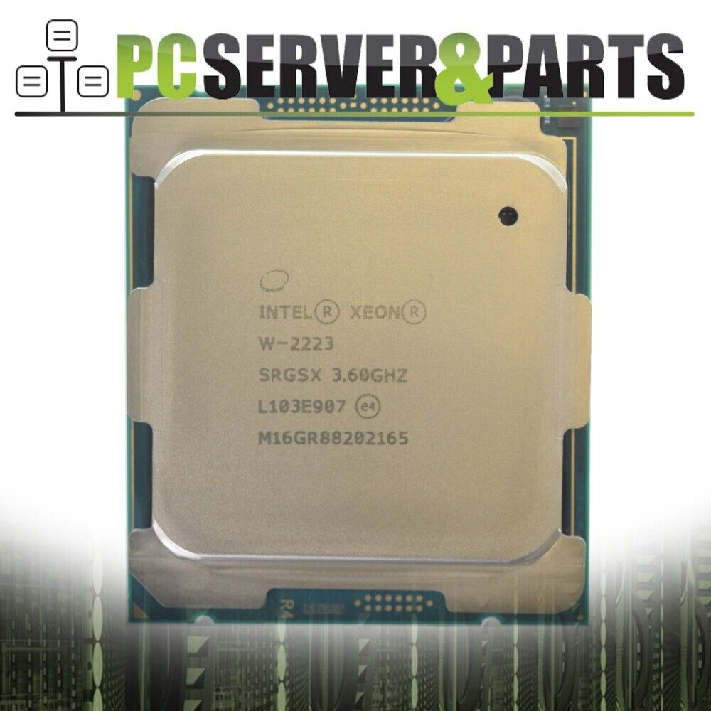 Intel Xeon W-2223 SRGSX 3.60GHz 8.25MB Quad Core LGA2066 CPU Processor