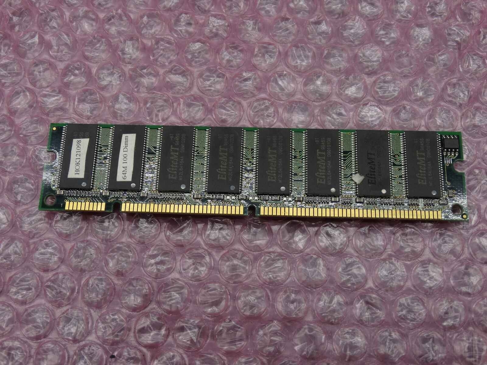 Memory RAM 64MB 168-Pin 100 DIMM Memory Module