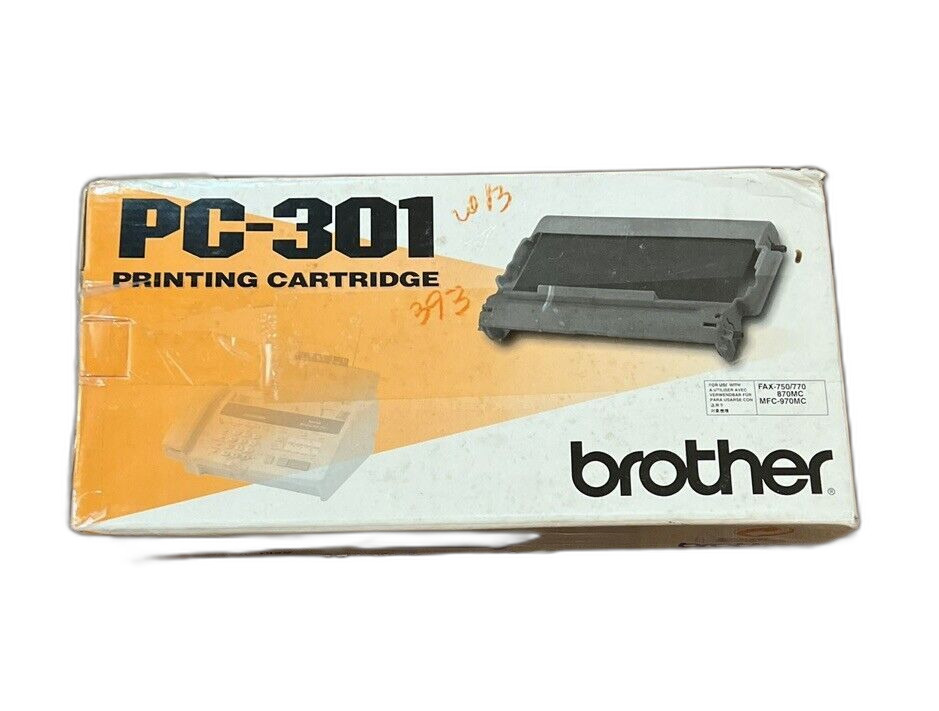 Brother PC-301 Black Toner Printing Cartridge  Brand New