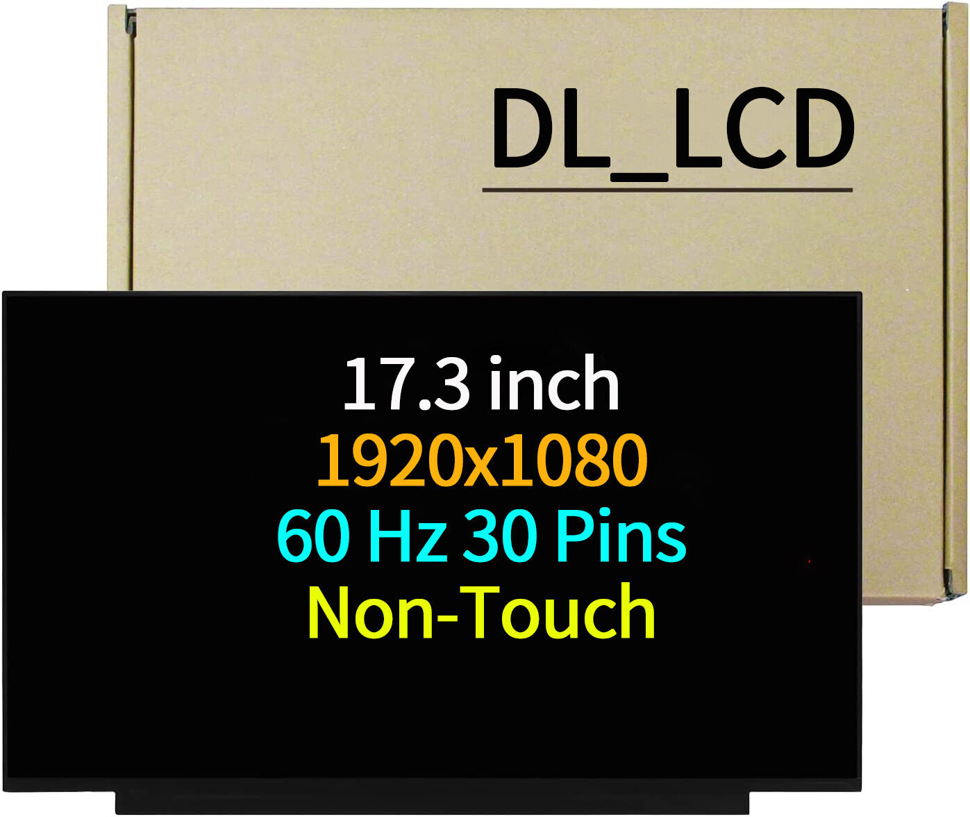B173HAN04.7 60Hz LCD LED Screen EDP 40Pin for ASUS TUF Gaming A17 FX706L FX706LI