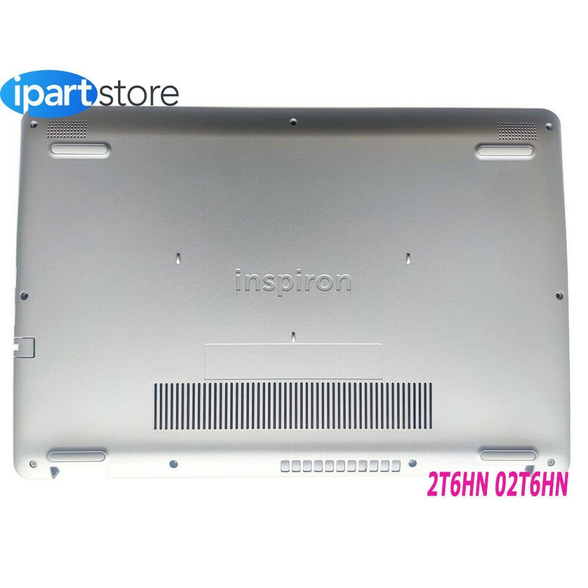 New For Dell Inspiron 15 5584 Laptop Bottom Cover Base 2T6HN 02T6HN Silver