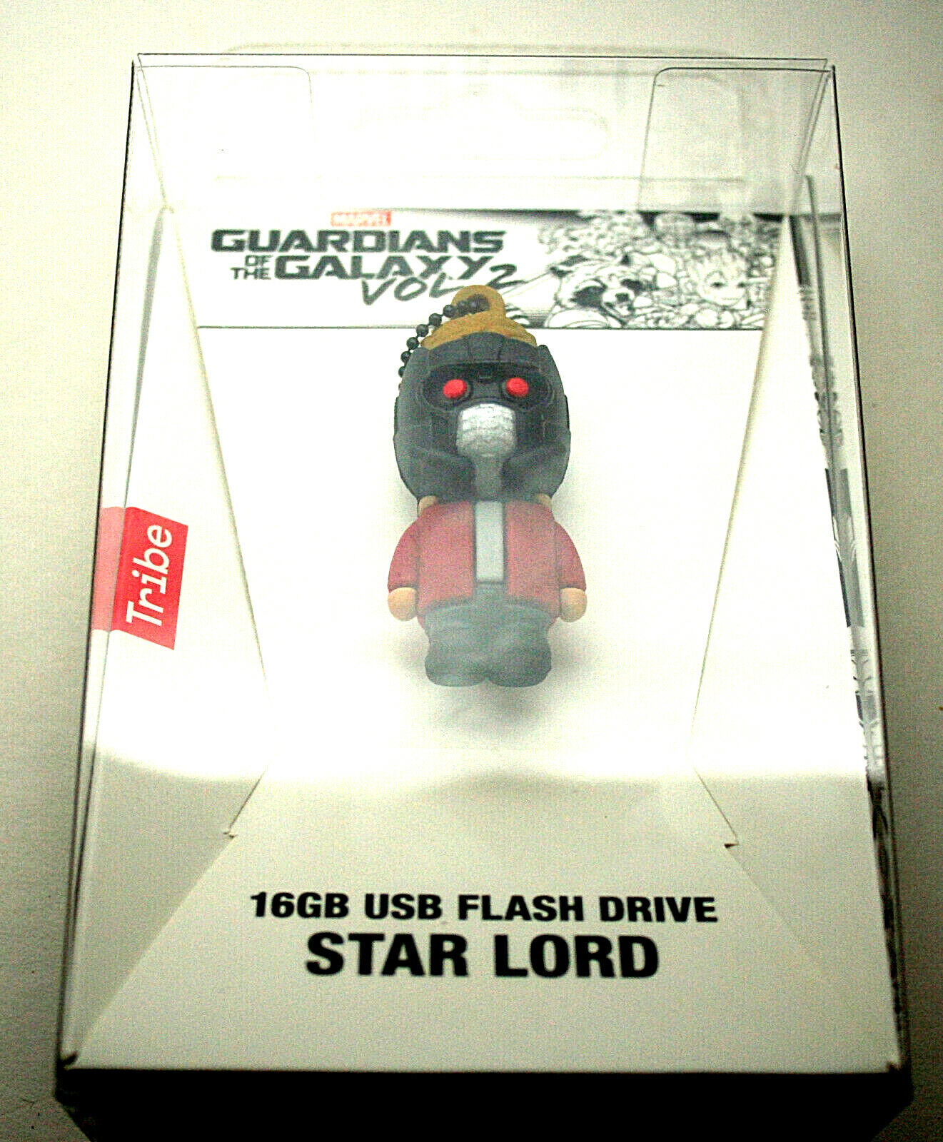 Marvel Comic Star Lord Guardians GOTG 16GB USB Flash Drive New NOS MIB Tribe